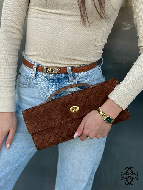 Zamšādas rokassoma 80139