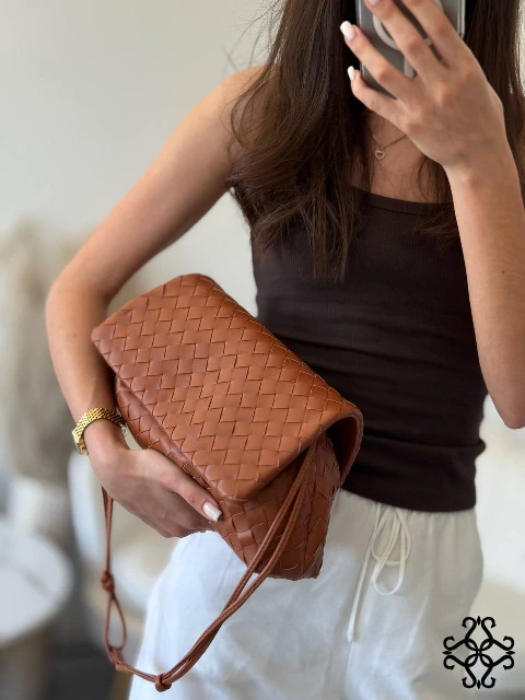Leather shoulder , clutch bag 80538