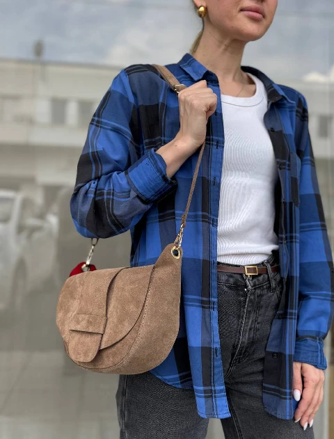 Ādas crossbody soma 95553
