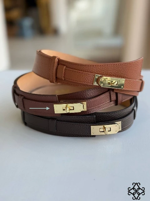 100% ādas josta Cintura 4cm