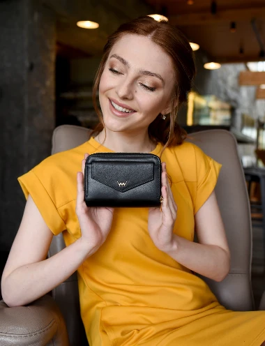 Ādas naudas maks RUBIS