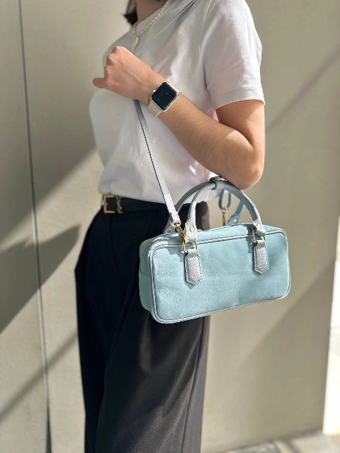 Zamšādas rokassoma 95467 long