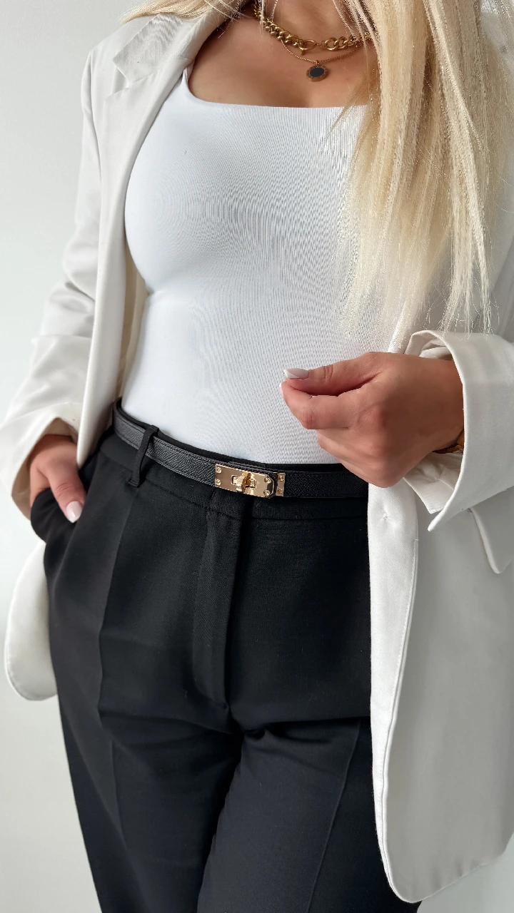 100% ādas josta Cintura 2cm