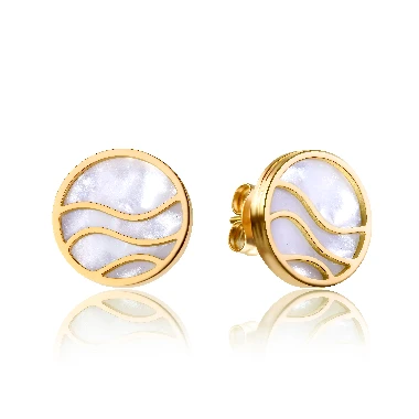 Rotu auskari Moonshine in Gold