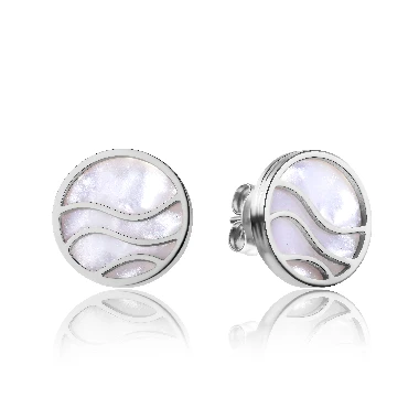 Rotu auskari Moonshine in Silver
