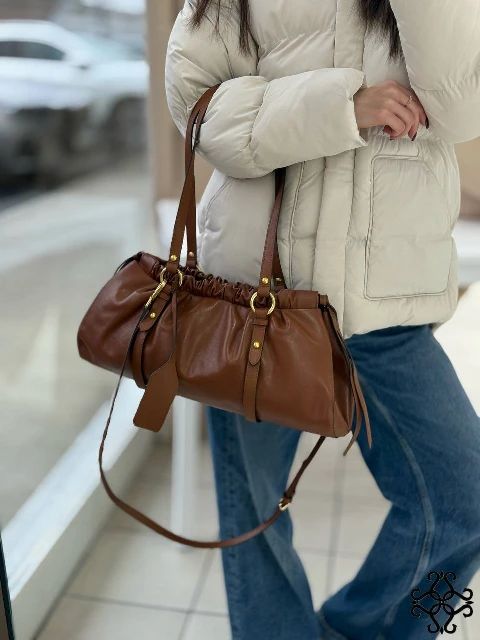 Ādas pleca soma 80133