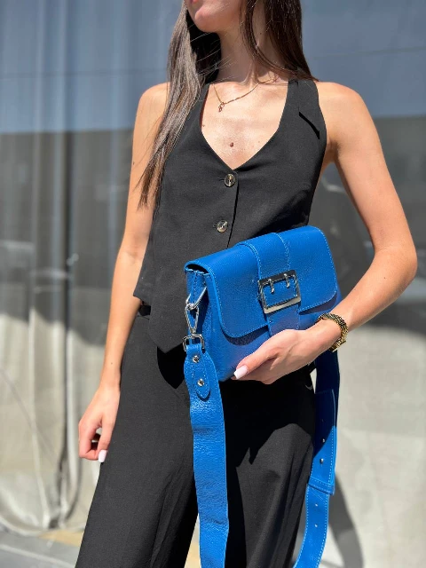 Ādas crossbody soma 93806