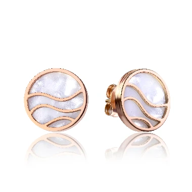 Rotu auskari Moonshine in Rose gold