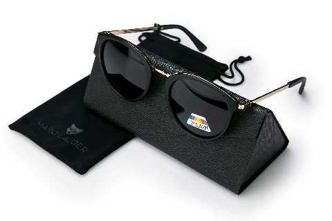 Unisex saulesbrilles SERENITY BLACK MA07-01