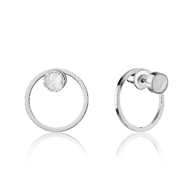 Auskari Emilia Silver Stud
