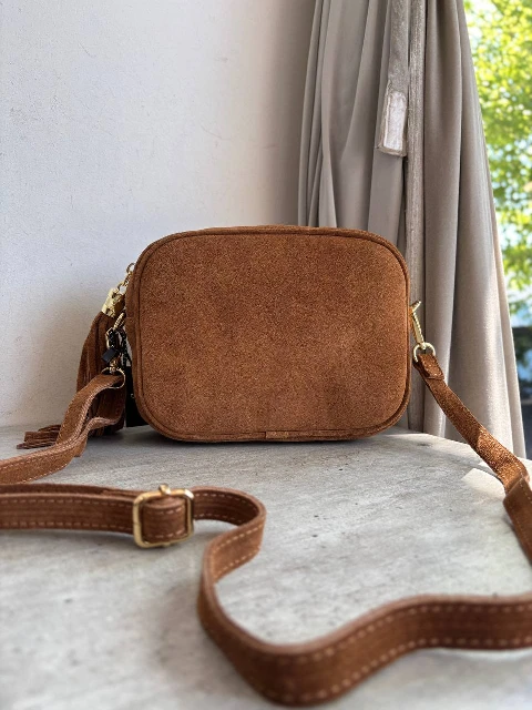 Zamšādas crossbody soma 95541
