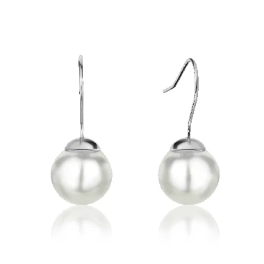 Auskari Daphne Pearl Silver Hook