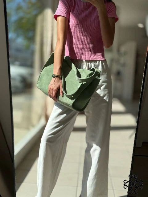 Zamšādas pleca soma 80184