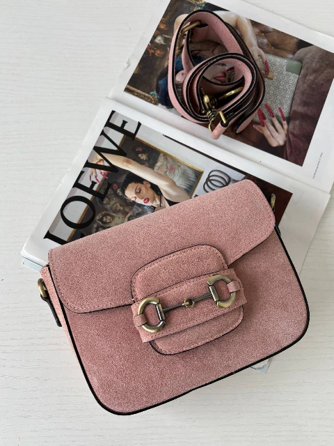 Zamšādas crossbody soma 95313