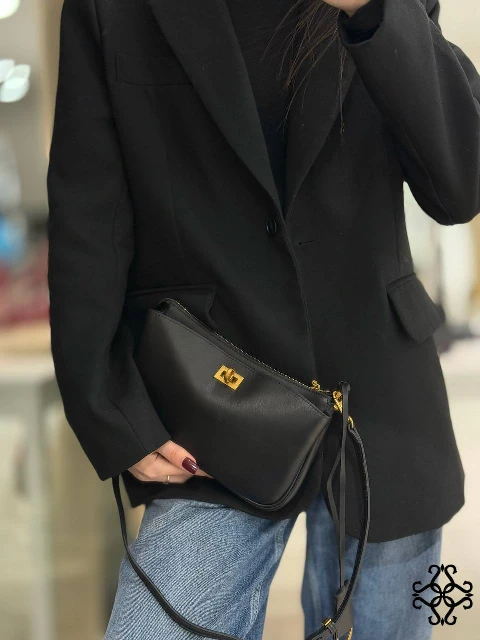 Ādas pleca soma 8086