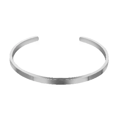 Rotu rokassprādze Pier in Silver