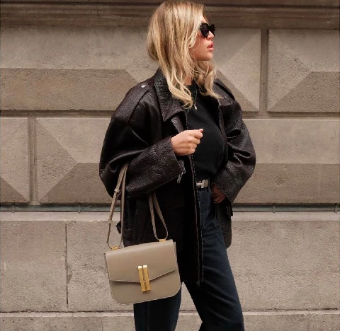 Ādas crossbody soma 80218