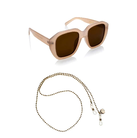 Unisex Gift Set saulesbrilles RAPSODY CHAMPAGNE TORTOISE LA02-03